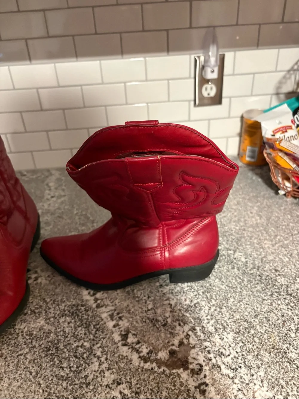 Red Rampage Cowboy Boots - Picture 5 of 9
